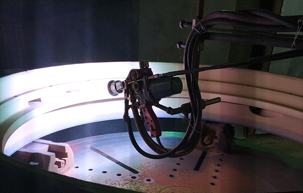 水套噴涂紫青銅